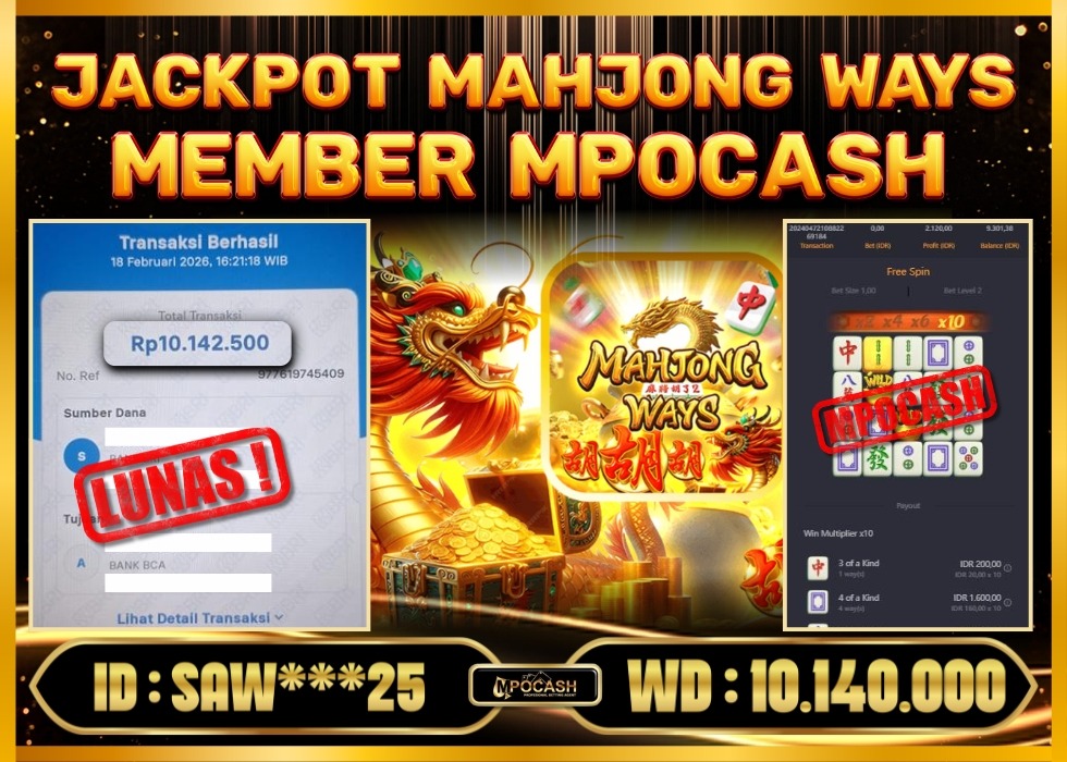 MPOCASH JACKPOT MAHJONG WAYS